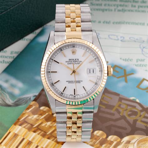 rolex oyster perpetual datejust superlative chronmeter officoally certied|rolex 31mm datejust two tone.